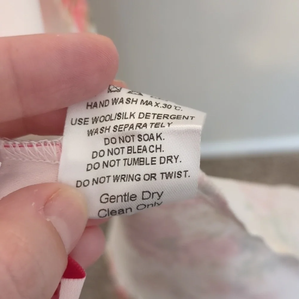 Parthea white pink floral sleeveless basque waist lace up thigh slit maxi dress - Picture 11 of 14